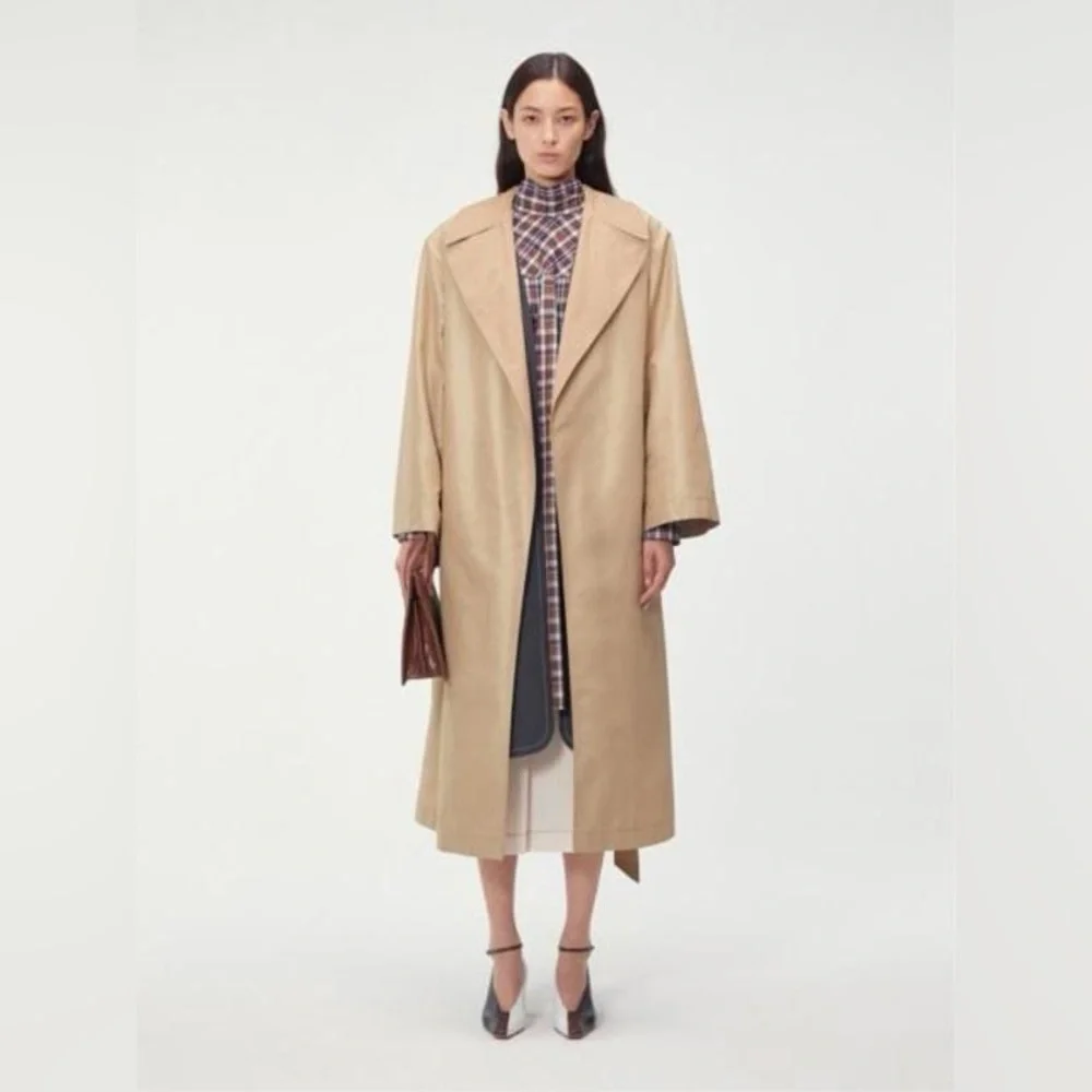 NWT Recto Reversible Trench Coat - Picture 2 of 5